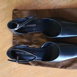 Navy dress shoes